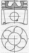 Audi A4 A6 Allroad 2.5 TDI Piston Segman STD YENMAK