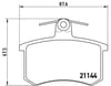 Audi A4 A6 A8 Arka Balata BREMBO