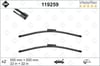 Audi A6 Ön Silecek Süpürgesi 550x550 mm VALEO