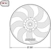 Audi A6 C7 Radyatör Fan Motoru DENSO