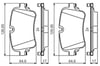 Audi A6 Disk Balata BOSCH