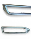 Audi A6 Tampon Spoyleri Arka Çerçeve Parlak Gri Sağ S-Line PRO-A