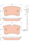 Audi A8 Arka Balata TRW