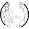 Hyundai Accent Excel Pony X2 Arka Fren Pabucu DELPHI