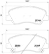 Hyundai Accent Blue 2010- Elantra 2016- Kia Rio 2011- Üstten Delikli Ön Fren... BREMBO