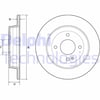 Hyundai Accent Blue i20 Kia Rio Arka Fren Diski Dolu Tip DELPHI