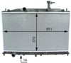 Hyundai Accent Era Radyatör 1.4-1.6 Mekanik Klimalı KALE-RADYATOR