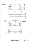 Hyundai Accent Era i30 ix35 Kia Ceed Sportage Rio Arka Fren Balatası KALE-BALATA