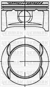 Opel Adam Astra G H Corsa C D E Combo Meriva A B Tigra Piston Segman 1.4 16V... YENMAK