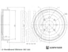 Opel Adam Corsa D Fren Kampanası BLUEPRINT