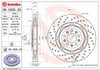 Alfa Romeo Ön Fren Diski Dual Cast BREMBO