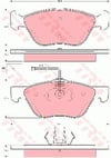 Alfa Romeo 156 Ön Disk Balatası TRW