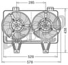 Alfa Romeo 164 Radyatör Fanı DENSO