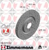 Alfa Romeo 159 Giulietta Jeep Cherokee Ön Fren Aynası Delikli 330x28x40 ZIMMERMANN
