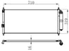 Nissan Almera-Primera P12 Klima Kondenseri 1.5i-1.8i-2.0i 16V ORIS