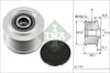 Alternatör Kasnağı Transporter T4-Lt 2.5 Tdı Acv-Auh-Bcq