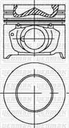 Opel Chevrolet Antara Captiva 2.0 CDTI 16V Piston Segman Q83.52MM 050 TPR... YENMAK