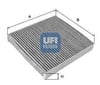 Opel Antara Chevrolet Captiva Polen Filtresi [Karbonlu] UFI