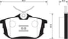 Arka Balata Carısma 95-06 Colt 1.3-1.5 04-12 Volvo S40 1.6-1.8-2.0-2.0T V40 95-0