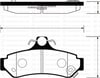 Arka Balata Disk Toyota Camry 02