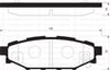 Arka Balata Subaru Forester 08-13 Impreza 08-12 Legacy 03 Outback 03-09 Xv 12 Gd