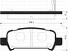 Arka Balata Subaru Forester 2.0 02 05 Impreza 2.0 1.5 02-06 Legacy 98-03 Gdb3223