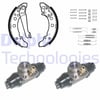 Seat Arosa VW Lupo Polo Arka Fren Pabuç Kiti DELPHI