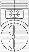 Opel Ascona Piston Segman 0.50 YENMAK
