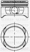 Opel Astra F Calibra Kadett E Vectra A Piston Segman 2.0i 16V 20XE/C20XE 86 0.50 YENMAK