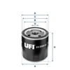 Opel Astra G Yağ Filtresi 1.4-1.6-1.6-1.8 16V-2.0T UFI