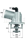 Opel Astra G Corsa B Tigra Zafira Termostat Komple 92C MAHLE