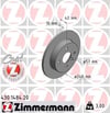 Opel Astra G Arka Fren Diski Dolu 240mm ZIMMERMANN