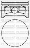 Opel Astra G H Meriva A Vectra C Zafira B Piston Segman 1.6 16V Z16XEP 79.00 STD YENMAK