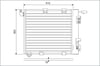 Opel Astra G Zafira Klima Kondenser VALEO
