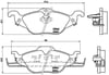 Opel Astra G Zafira Ön Fren Balatası BREMBO