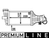 Opel Astra G Zafira Intercooler MAHLE