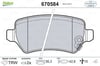 Opel Astra G Astra H Meriva Zafira Combo Arka Fren Balatası VALEO