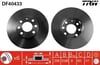 Opel Astra G ABS'siz Araçlar İçin Ön Fren Aynası Dolu 256x60x4DL TRW