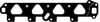 Opel Astra G Corsa C Vectra B C Zafira Emme Manifold Contası Büyük 1.4 16V... OTOCONTA