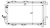 Opel Astra H Klima Kondenseri 1.2 16V-1.6i 16V-1.8i 16V ORIS