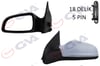 Opel Astra H Sol Elektrikli Isıtmalı Astarlı Asferik Dış Dikiz Aynası GVA