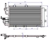 Opel Astra H Klima Kondenseri Radyatörü 1.3-1.7-1.9 CDTi ORIS