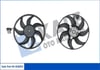 Opel Astra H Corsa C Tigra Fan Motor Grubu KALE-RADYATOR