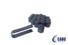 Opel Astra J Bijon Kapağı Siyah 19x27mm (20 Adet) CABU