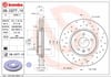 Opel Astra J Ön Fren Aynası 17 İnç BREMBO