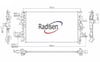 Opel Astra K Radyatör 1.4i G RADISEN