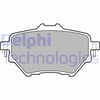 Opel Astra L Arka Fren Balatası 268mm DELPHI