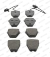 Audi A4 Quattro B5 A6 Allroad VW Phaeton Fren Balatası FERODO