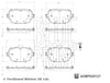 Audi A6 4A2 Fren Balatası Takımı BLUEPRINT