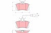 Audi A4 B5 Avant Arka Aks Disk Balatası TRW